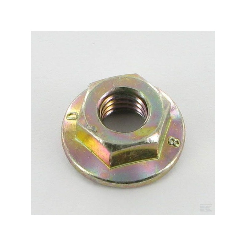 Hexagon nut with elastic flange M6 ORIGINAL STIGA lawn tractor 1163X - 1228H