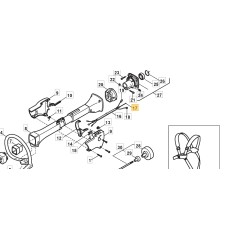 Cavo acceleratore ORIGINALE STIGA decespugliatore CB44 - SB43P 123066007/0