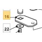 Lenkstockhebel ORIGINAL STIGA Rasentraktor bt102b 325318281/0