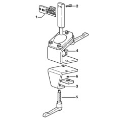 ORIGINAL STIHL chainsaw mounting stand equipment 59108903101 | Newgardenstore.eu