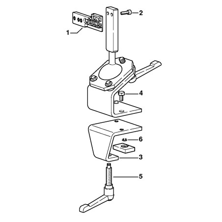 Support de montage pour tronçonneuse ORIGINAL STIHL équipement 59108903101 | Newgardenstore.eu