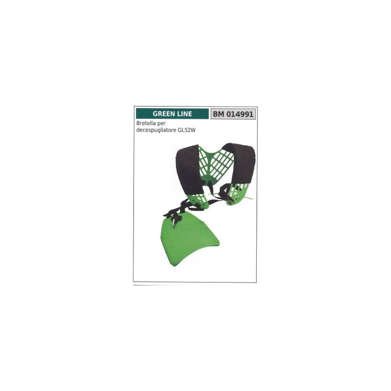 GREEN LINE harness for GL52W brushcutter