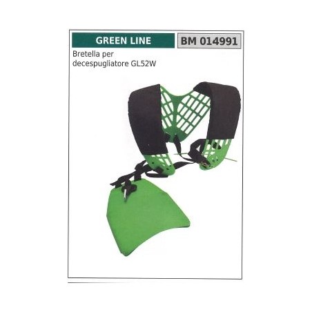 Arnés GREEN LINE para desbrozadora GL52W | Newgardenstore.eu