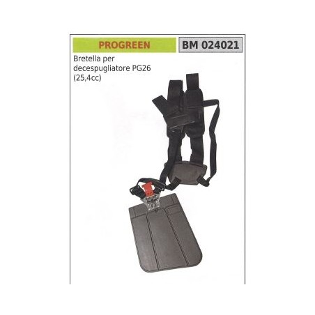 Harness for brushcutter PROGREEN PG26 (25.4cc) 024021 | Newgardenstore.eu