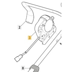 ORIGINAL STIGA batterie tondeuse tondeuse 381600575/1