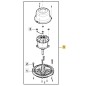 ORIGINAL STIGA Akku-Rasenmäher Elektromotor 118811275/0