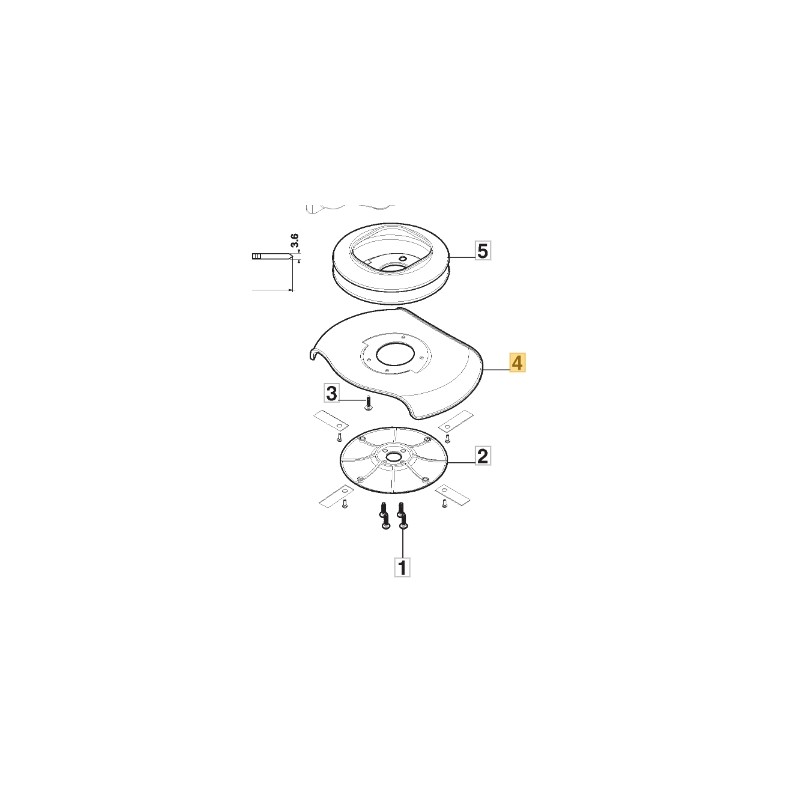 Faltenbalgschutz ORIGINAL STIGA Roboter-Rasenmäher a1500 322110087/0