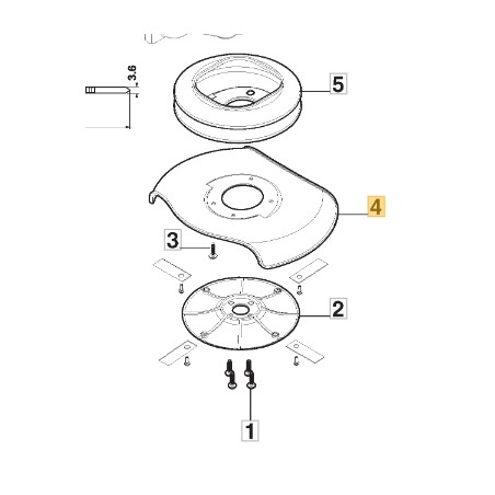 Protezione soffietto motore ORIGINALE STIGA robot tagliaerba a1500 322110087/0 | Newgardenstore.eu