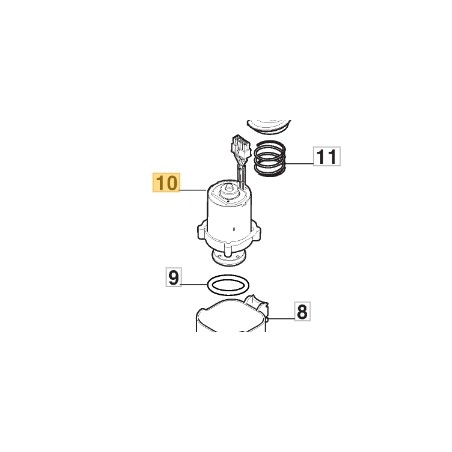 Motore lama ORIGINALE STIGA robot tagliaerba rasaerba a1500 - a1000 381395002/1 | Newgardenstore.eu