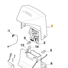 ORIGINAL STIGA robot lawn mower a1500 rkt 322110131/0