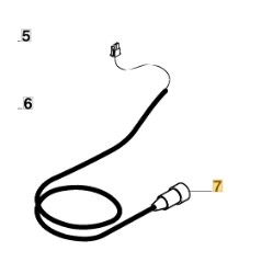 Cavo alimentazione ORIGINALE STIGA robot tagliaerba a1500 rtk 122063041/0