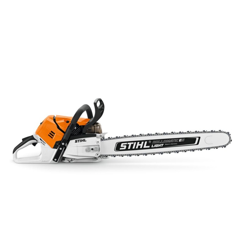 Motosierra de gasolina STIHL MS500iW de 79,2 cc con barra de 63 cm, cadena y cubierta de barra