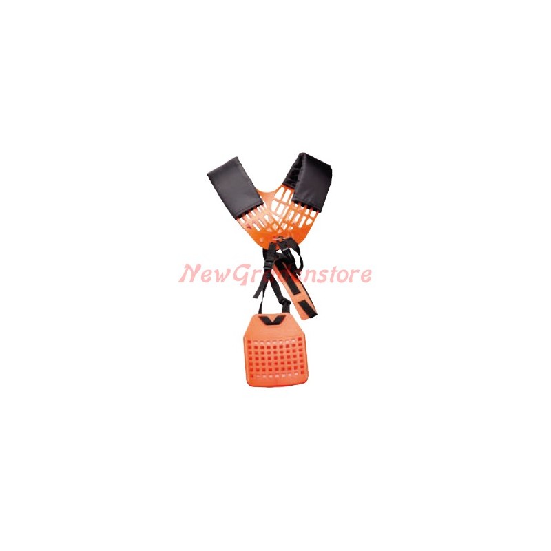 Professional harness with protection and quick release for brushcutter 38263