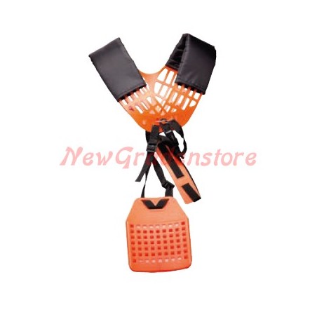 Professional harness with protection and quick release for brushcutter 38263 | Newgardenstore.eu