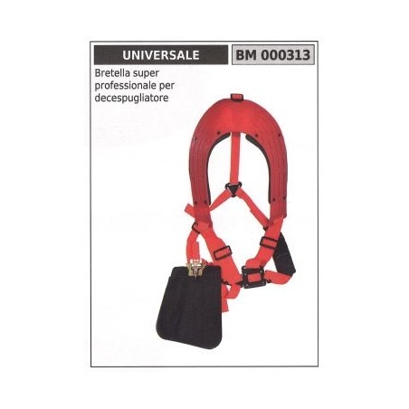 Harnais super professionnel pour débroussailleuse UNIVERSAL | Newgardenstore.eu