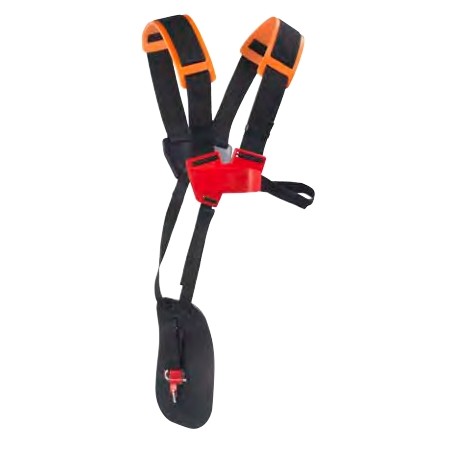 ADVANCE brushcutter harnesses rigid back support and padded straps | Newgardenstore.eu