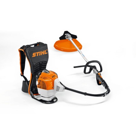 Desbrozadora de mochila STIHL FR460TC-E de 45,6 cc de 420 mm de mango único | Newgardenstore.eu