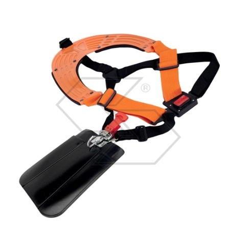 Super professional bushcutter harnesses reinforced and padded straps | Newgardenstore.eu