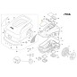 Tapa - ORIGINAL STIGA a3000 rtk robot cortacésped 381110006/0