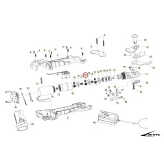 Ingranaggio satellite primo stadio ORIGINALE ACTIVE forbice tigercut 35 025515