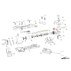 ORIGINAL-Getriebegehäuse ORIGINAL Schere Modell tigercut 32 026317 | Newgardenstore.eu