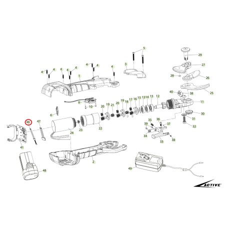 ORIGINAL ACTIVE Schere Modell tigercut 32 026322 | Newgardenstore.eu