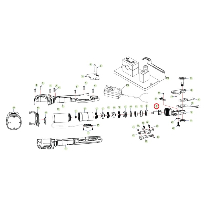 Ritzel ORIGINAL ACTIVE Schere Modell tigercut 25 025508