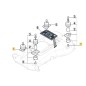Lift mechanism ORIGINAL STIGA robot lawnmower a1500 rtk 381394803/2