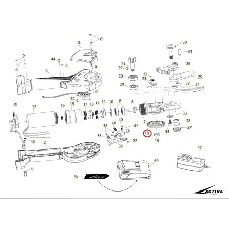 ORIGINAL ACTIVE corona de tijera modelo tigercut 35 027469 | Newgardenstore.eu