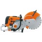 Sierra ingletadora STIHL TS700 98,5 cc, diámetro de la hoja 350 mm, profundidad de corte 125 mm