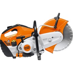 Sierra ingletadora STIHL TS480i 72,2 cc disco de corte 300 mm profundidad máxima 100 mm | Newgardenstore.eu