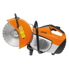 Sierra ingletadora STIHL TS480i 72,2 cc disco de corte 300 mm profundidad máxima 100 mm