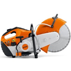 Sierra ingletadora STIHL TS500i 72,2 cc disco de corte 350 mm profundidad 125 mm | Newgardenstore.eu