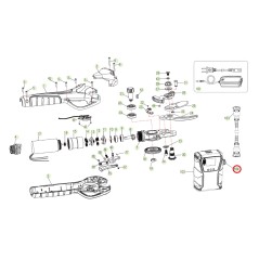 PCB batteria ORIGINALE ACTIVE forbice modello tigercut 40 025677 | Newgardenstore.eu