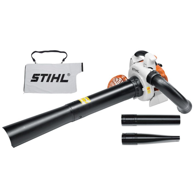 Aspirador de gasolina STIHL SH86 de 27,2 cc, velocidad máxima del aire 76 m/s