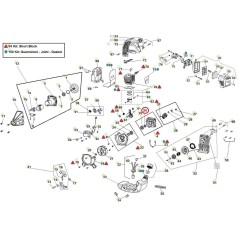 ORIGINAL ACTIVE Dichtungsring für das Kurbelgehäuse des Freischneiders Modelle 3,5 - 4,0 20640 | Newgardenstore.eu