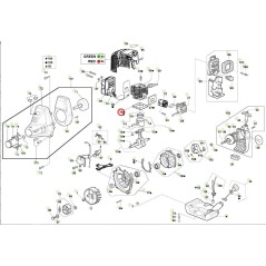 Junta de cilindro ORIGINAL ACTIVE desbrozadora modelos 2.5 - 2.9 022115 | Newgardenstore.eu