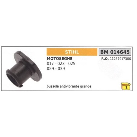 Bussola antivibrante grande STIHL motosega 017 023 025 029 039 014645 | Newgardenstore.eu