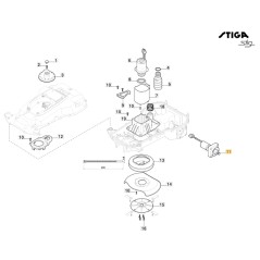 ORIGINAL STIGA Roboter-Rasentraktor-Mäher Stig - g300 381395003/0