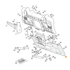 ORIGINAL STIGA Rasentraktor Mäher 1330m 382547071/1 | Newgardenstore.eu