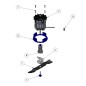 ORIGINAL GRIN cortacésped modelo em37 kit bloqueo motor ASM-0133