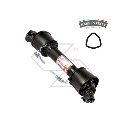 PTO shaft to CE standards 1" 3/8-Z6 with barbed protection cat 1x600 | Newgardenstore.eu