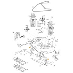 ORIGINAL STIGA robot cortacésped 1228h - 1330m 1134-9159-01