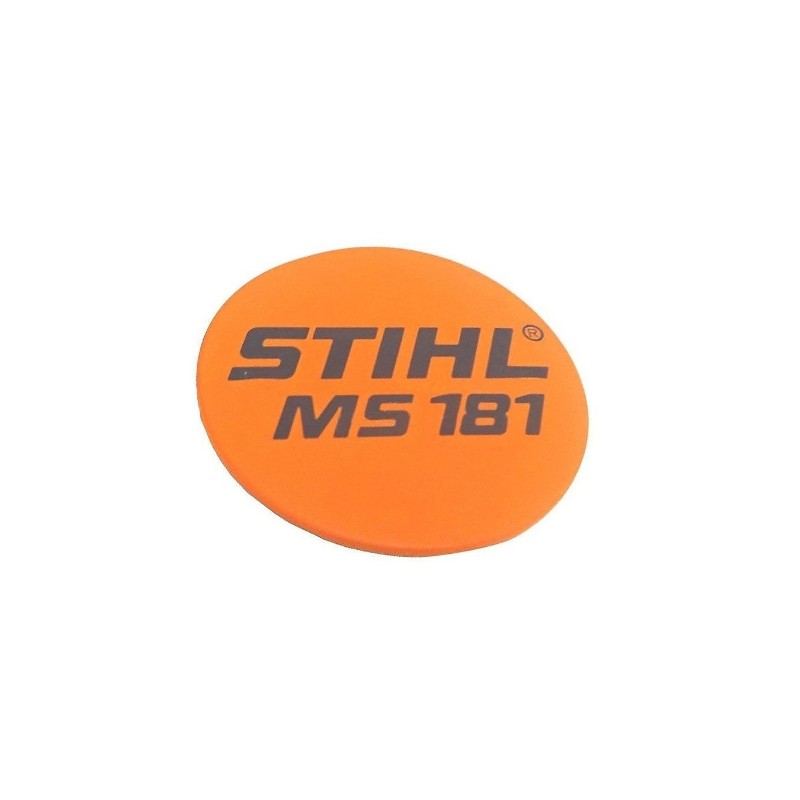 Targhetta carter motosega modelli MS181 ORIGINALE STIHL 11399671501