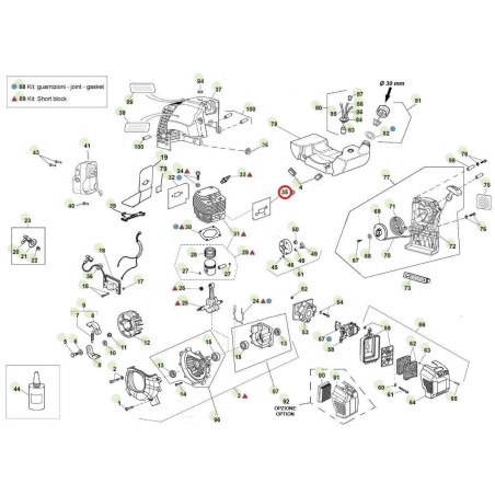 ORIGINAL ACTIVE t143 - t152 Schneckenzylinder-Ansaugdichtung 020344 | Newgardenstore.eu