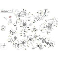 ORIGINAL ACTIVE große katalytische Schalldämpferbohrmaschine Modelle t143 - t152 025287 | Newgardenstore.eu