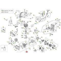 ORIGINAL ACTIVE Schwungrad Kurbelgehäuse Freischneider 4,5 - 5,5 t143 023006 | Newgardenstore.eu