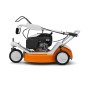 Tondeuse à gazon à essence STIHL RM3RT 166cc coupe 48 cm éjection latérale automotrice