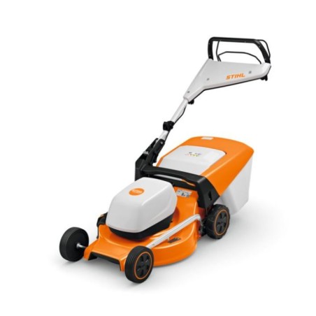 STIHL RMA253 36V Cordless Lawn Mower 51 cm Grass Bearing 55 Lt Self-propelled Grass Bearing | Newgardenstore.eu