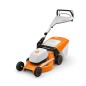 STIHL RMA253 36V Cordless Lawn Mower 51 cm Grass Bearing 55 Lt Self-propelled Grass Bearing